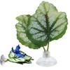2PCS Set Lightweight Betta Leaf Hammock Artificial Leaf Betta Spawning Bed  Betta Fish Habitat