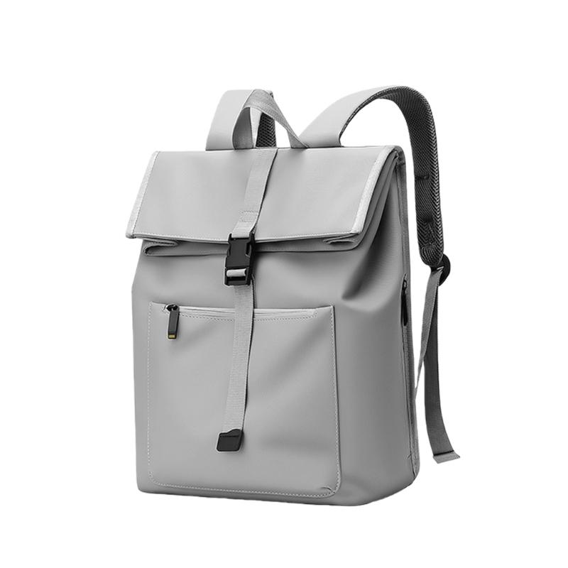 

Large Capacity Business Trip Backpack Student School Bag with Comfortable Shoulder Strap For Everyday Use светло-серый