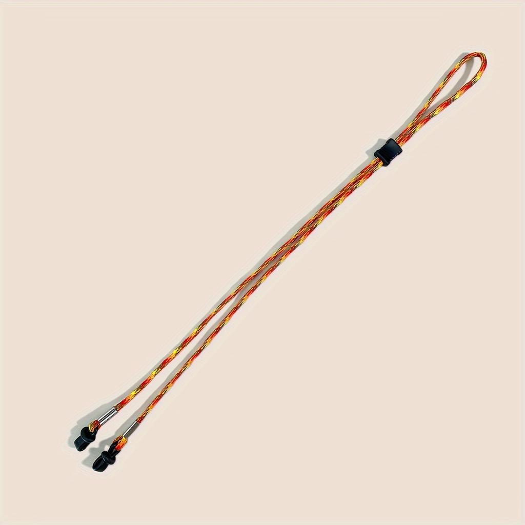 1pc Adjustable Colorful Glasses Rope, Anti-lost Non-slip Outdoor Sports Glasses Strap, Glasses Fixer