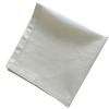 Customized Cotton-Linen Washed Fabric Napkins with Corner Cut-Out Embroidery