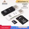 USB 3.0 High-Speed SD/TF Card Reader for Mobile & Camera - Plug & Play