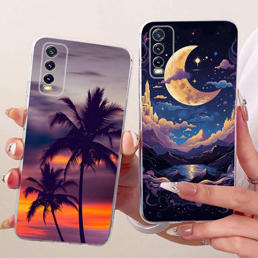 For Vivo Y20 Y20i Y11s Y12s Case New Design Silicone Protective Soft Back Cover For VivoY20 Y 20 I V2027 V2028 Phone Fundas