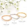 LEGAN Eternity Ring Wave Line Yellow Gold Size 9 K18YG Engagement Ring Marriage Ring Diamond Made In Japan Women's