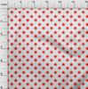 oneOone Cotton Cambric White Fabric Merry Christmas Sewing Fabric By The Yard Printed Diy Clothing Sewing Supplies 42 Inch