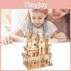 Dreamy Villa Wooden 3d Puzzle Set Ideal For Children Engaging Diy Activity For Family Fun
