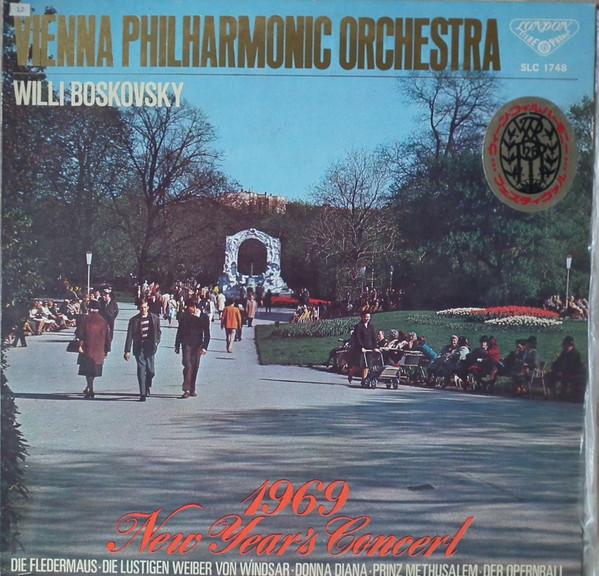 

LP Record VIENNA PHILHARMONIC ORCHESTRA, WILL - 1969 New Year s Concert SLC1748 LONDON 1969 Japan Obi Classical Used