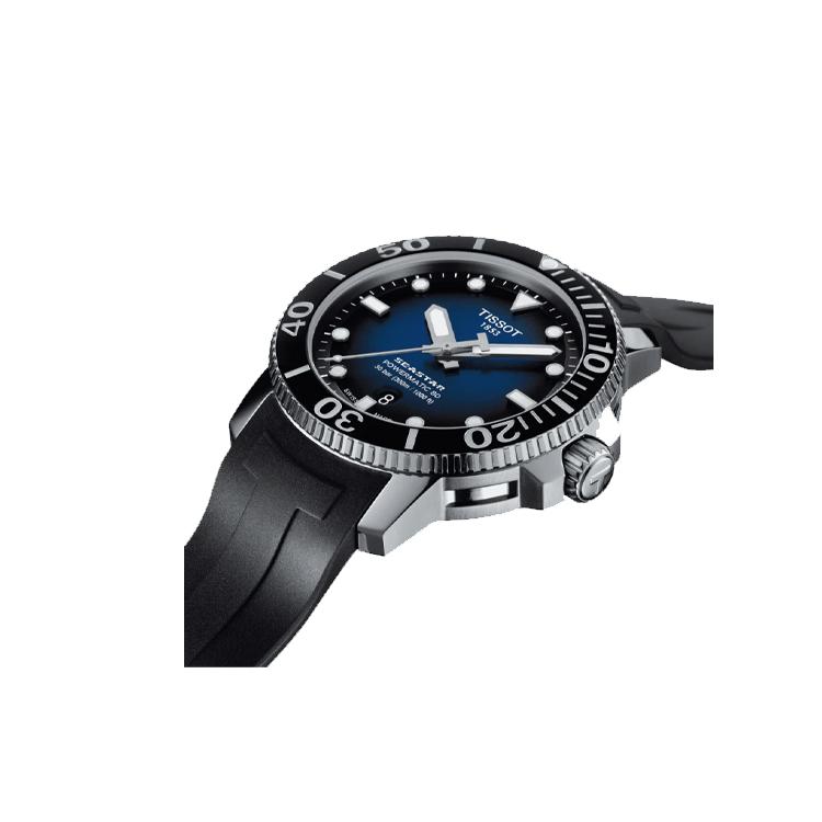 TISSOT Starfish Collection Mechanical Movement Men's Watches Watch 43mm Black Dial Stainless Steel Case T120.407.17.041.00-