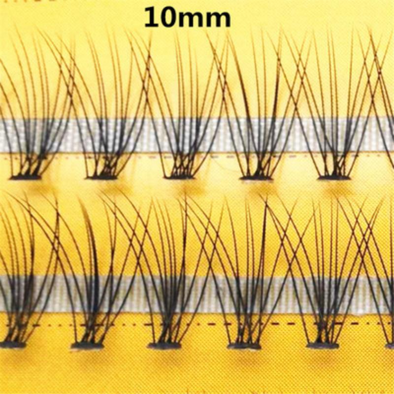 

10 шт. макияж отдельные кластерные ресницы прививка поддельные накладные ресницы наращивание отдельных ресниц 10mm