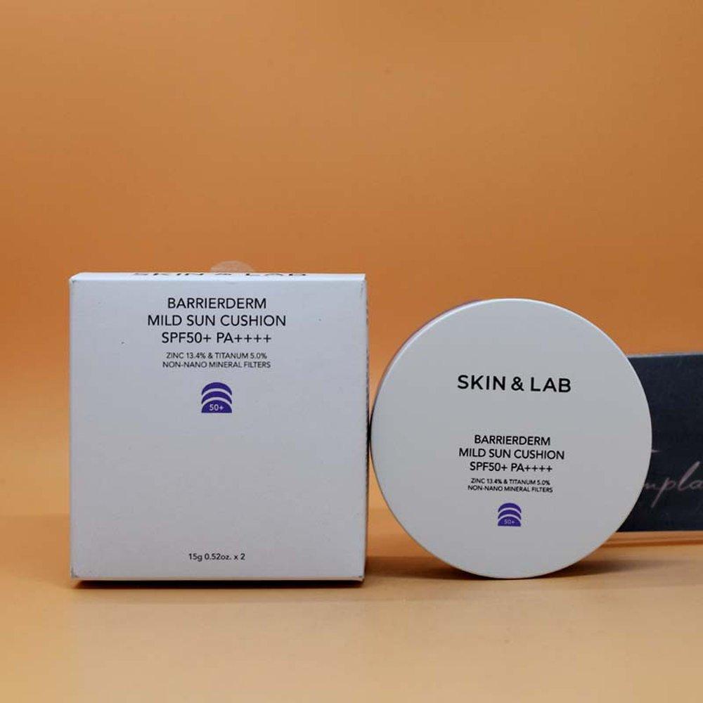 

1+1 Skin & Lab Barrierderm Мягкий солнцезащитный кушон 15 г + 15 г