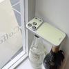 Solid Color Macaron iPhone 17 Pro Max Case with Large Window Drop Protection