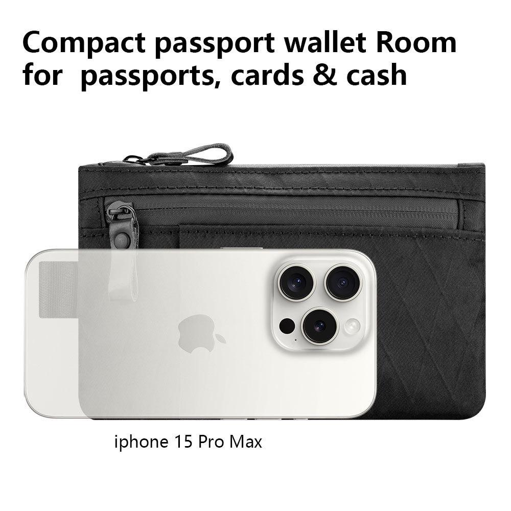 Multifunktionale Herren-Reisetasche: Geldbörse, Kartenhalter, Schlüsselanhänger und Führerscheinorganisator