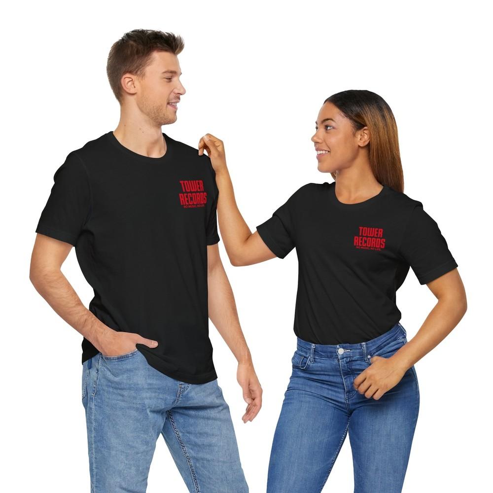 Tower Records t-shirt, Front & Back print, Defunct Music Store, Vinyl, Records Unisex T-Shirt M