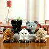 Cute Cat Plush Toy Keychain With Pp Cotton Filling For Bags And Keys