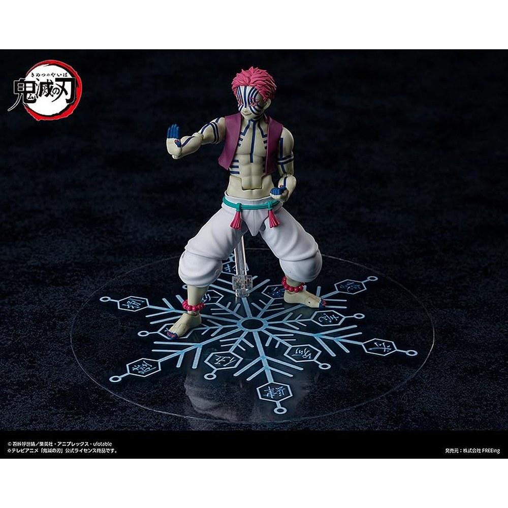 FREEing Demon Slayer Kimetsu no Yaiba Akaza Non-Scale Painted Movable Figure Reissue