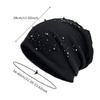 Breathable Skull Cap Slouch Stretchy Pullvoer Hat for Everyday Fashion and Muslims Women Daily Wear Comfortable Headwear