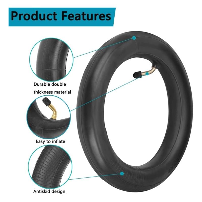 10x2.50 Inner Tube Explosion-Proof Tyre for Electric Motorcycle Daily Commutes
