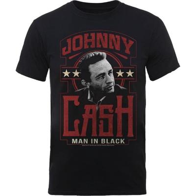 Dámské tričko Johnny Cash_Man In Black (M) (Černá)