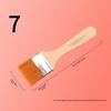 Wood Handles Hair Painting Brush Practical Nylon Clean Brush New BBQ Brush  Art Supplies