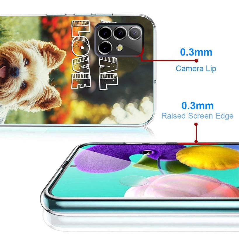 Yorkshire Terrier Dog Puppy Phone Case For Samsung Galaxy A17 A37 A57 A16 A26 A36 A56 A15 A25 A35 A55 A14 A24 A34 A54 A13 A23 A3