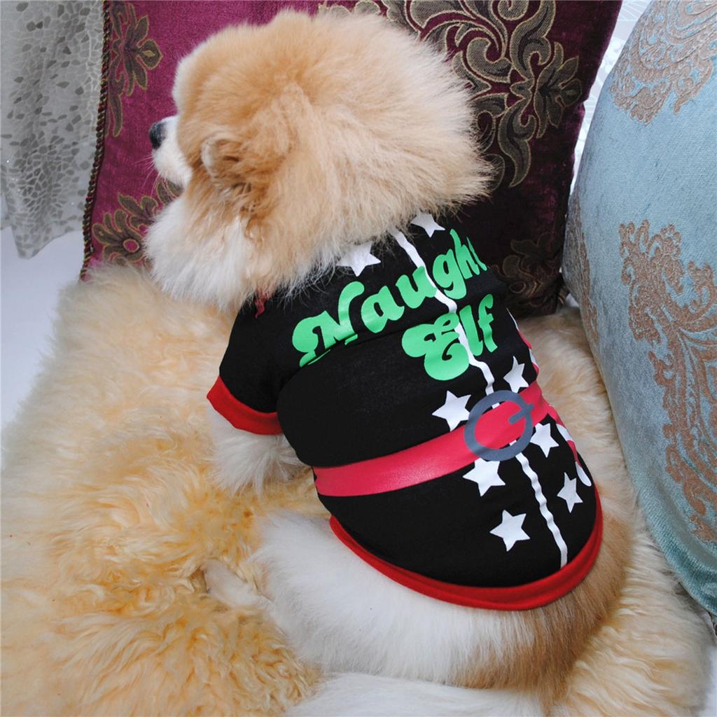 Christmas Dog Clothes Puppy Winter Warm Coats Christmas Party Pet Clothes