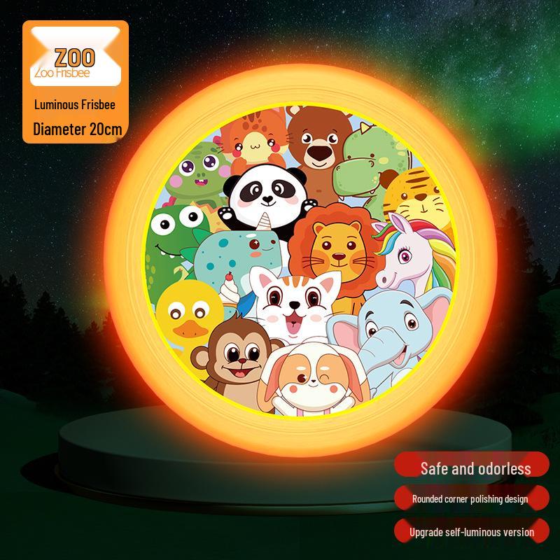 Kids' Soft Safety Frisbee for Outdoor Fun: Boomerang and Competitive Sport Toy for Parent-Child Interaction