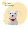 Adorable Silicone Dog Night Light - Tap Control, Soft & Eye-Friendly, Seven-Color Bedroom & Desk Lamp