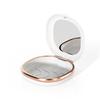 Portable Dental Retainer Case With Mirror And Magnetic Lock For Orthodontic Storage