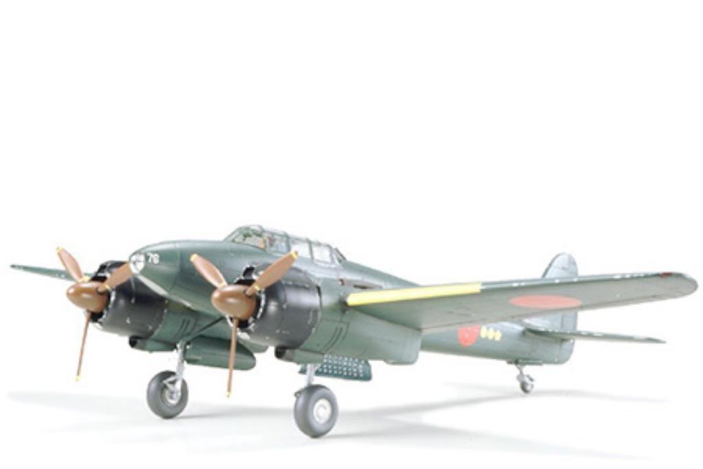 Tamiya Masterpiece Series 78 Japanese Navy Nakajima Gekko Type 11 Night Fighter Late Production Plastic Model Kit 61078 1/48 No. J1N1-S