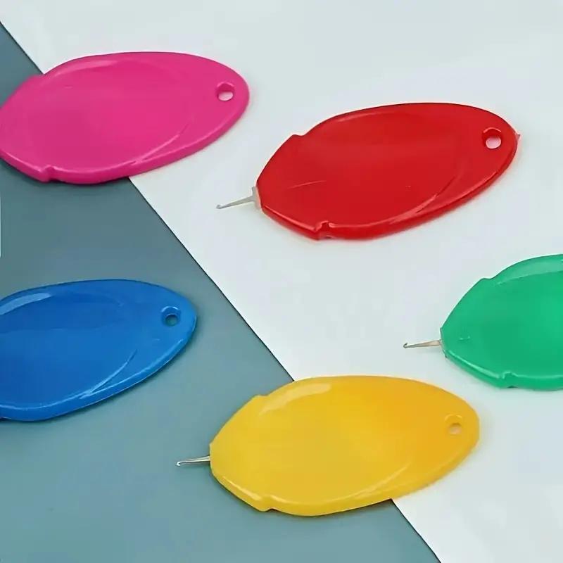 Multi-Pack Needle Threaders for Sewing Machines and Hand Sewing - Easy-to-Use Assorted Colors Thread Guide Tool Set for Seniors