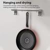 Nonstick Frying Pan 24cm Kitchen Skillet Universal Stove Compatible Flat Bottom Fry Pan Suitable for Steak Pancakes Cooking
