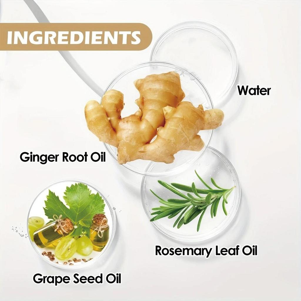 Zázvorový esenciální olej zmírňuje bolest a kloubní zátěžový masážní roztok