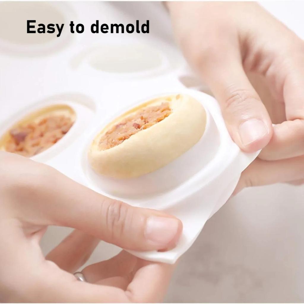 Cake Silicone Mold Round Spherical Mousse Mould for DIY Chocolate French Dessert Pastry Pudding Cupcake Baking Tools 8 Cavity