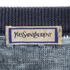 YVES SAINT LAURENT 90s Linen Blend Old Overall handle Short sleeve knit M Men's Used