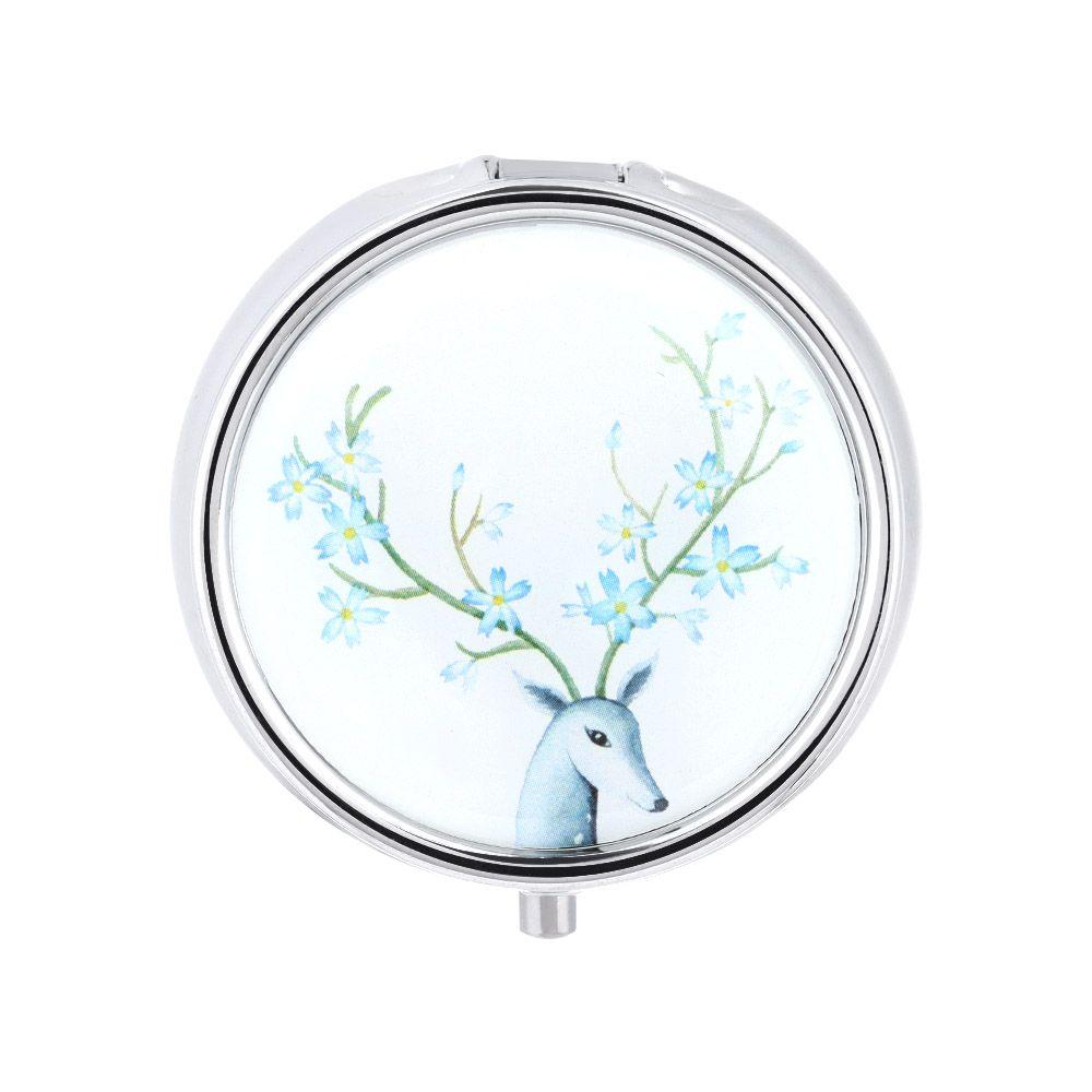 Candy Portable Travel Pill Cases Pill Box Makeup Storage Container Medicine Organizer