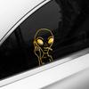 Alien Car Styling Reflective PVC Stickers Auto Whole Body Window Windshield Stickers Vehicles Motorcycle Exterior Accessories