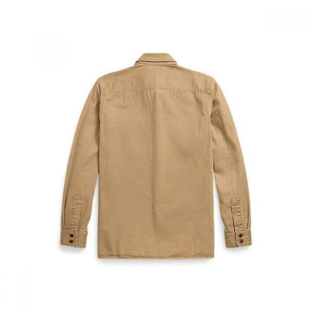 Rrl Twill Work Shirt  Mnrrwov16820316101 