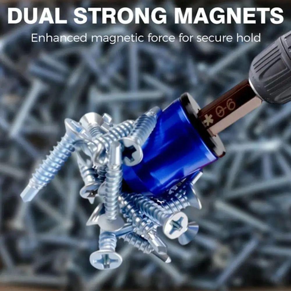 High Hardness Magnetizer Demagnetizer Magnetic Ring Drill Bit Set  Manual Screwdrivers