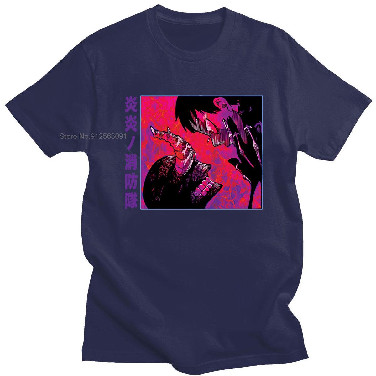 

Fire Brigade of Flames Popular Style Oneck Tshirt Cartoon Oversized TShirts Comfortable Summer Unsiex Cotton Tees 3XL