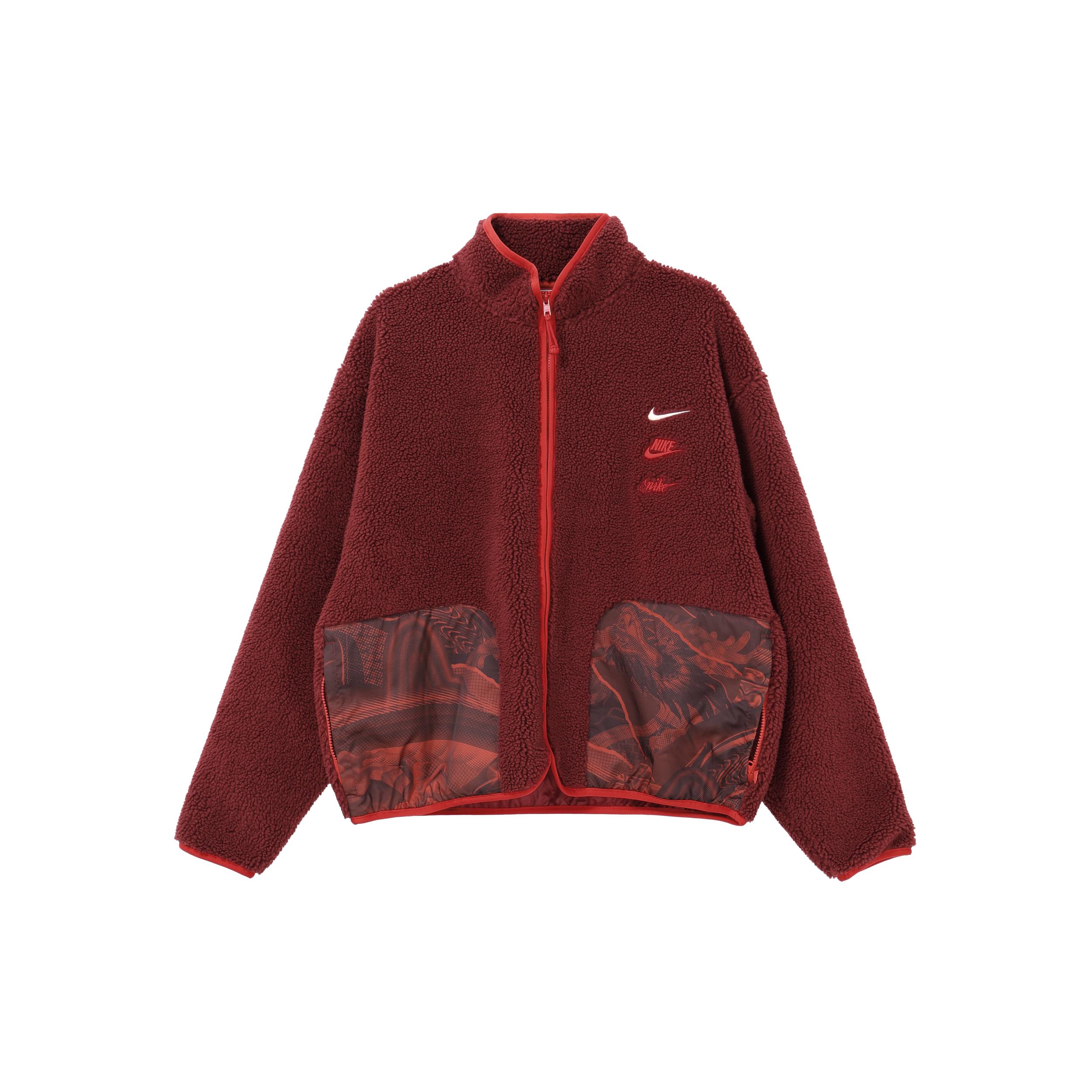 Nike FW23 Пальто с бархатистым ощущением Мужское Цвет Team Red FZ6194-677 XL