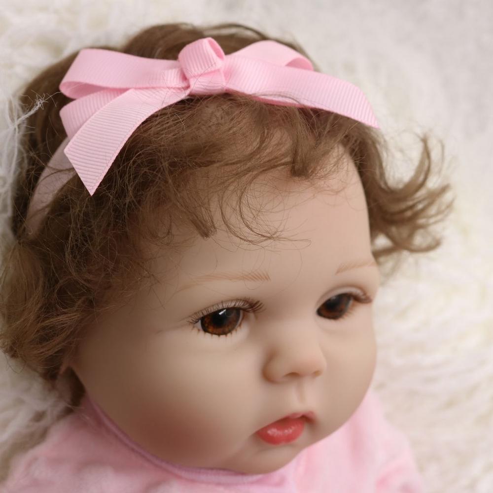 BZDOLL 45cm 18 Inch Soft Vinyl Reborn Levi Baby Doll Toy for Girl Cloth Body Kid Dress Up Play House