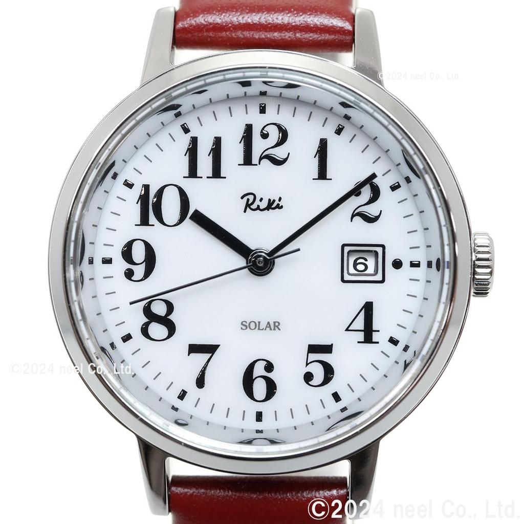 Riki Standard Da Donna Solare AKQD401 Da Donna Argento x Oro Rosa [Orologio Seiko]