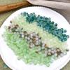 100pcs Glass Gradient Beads Multi Color Round 8mm Loose Spacer Beads for DIY Craft Bracelet Necklace Jewelry Making Findings