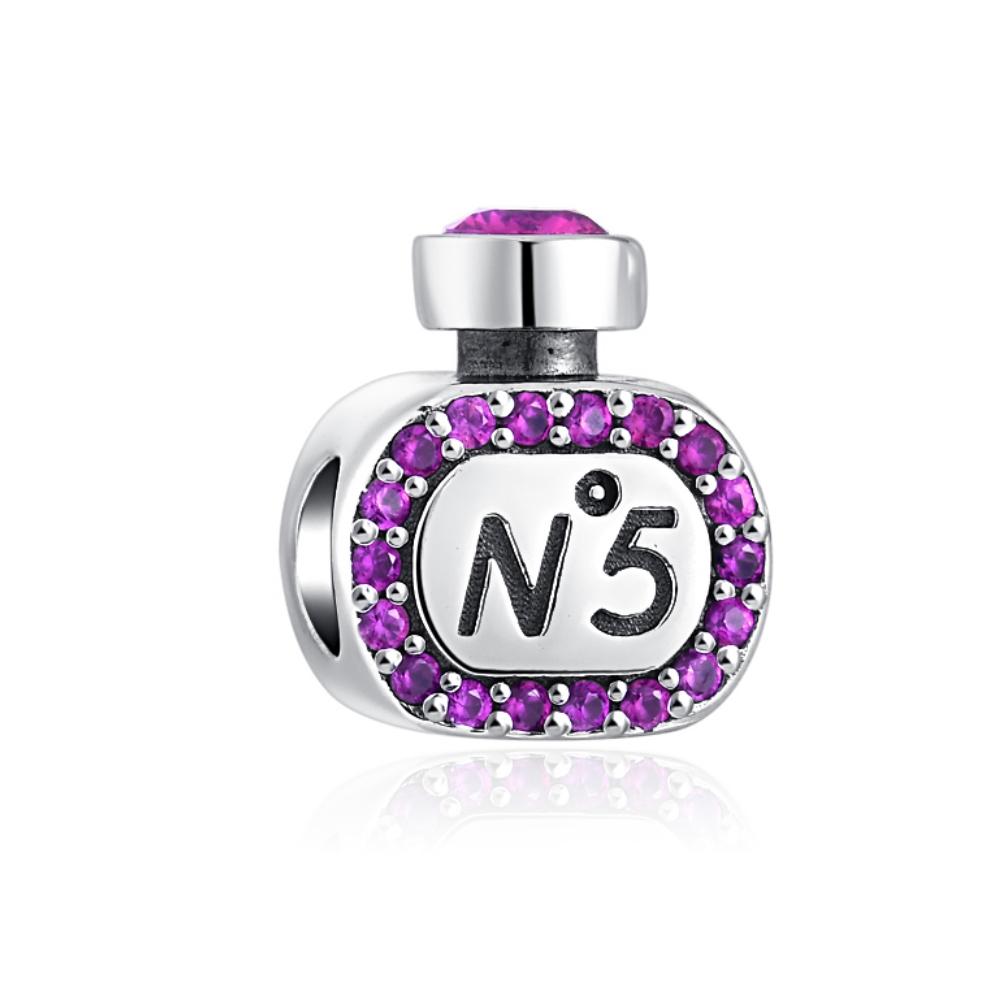 New Copper Women'S Shopping Handbag Lipstick Charm Beads Fitfor Serpentine Bracelets Diy Boutique Women'S Fashion Jewelry