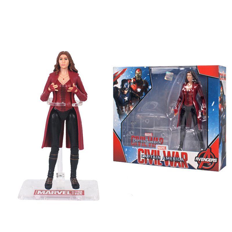 Figura Coleccionable de Superhéroe Marvel con Articulaciones Móviles y Base de 6.7 Pulgadas de Altura