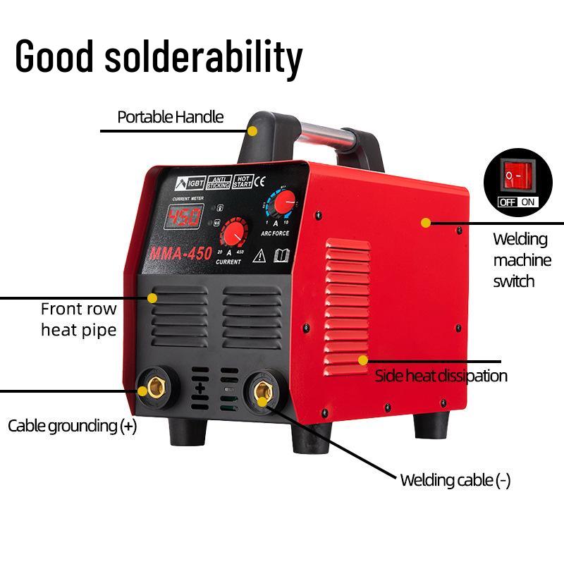 Naisunjia Dual Voltage MMA-450 High Power Welder 220/380V