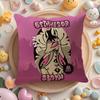 Anime H-Helluvas B-Boss Cushion Cover Summer Coolness Linen Fabric Double-Sided Printing Pillow Case Sofa Home Decor Gift