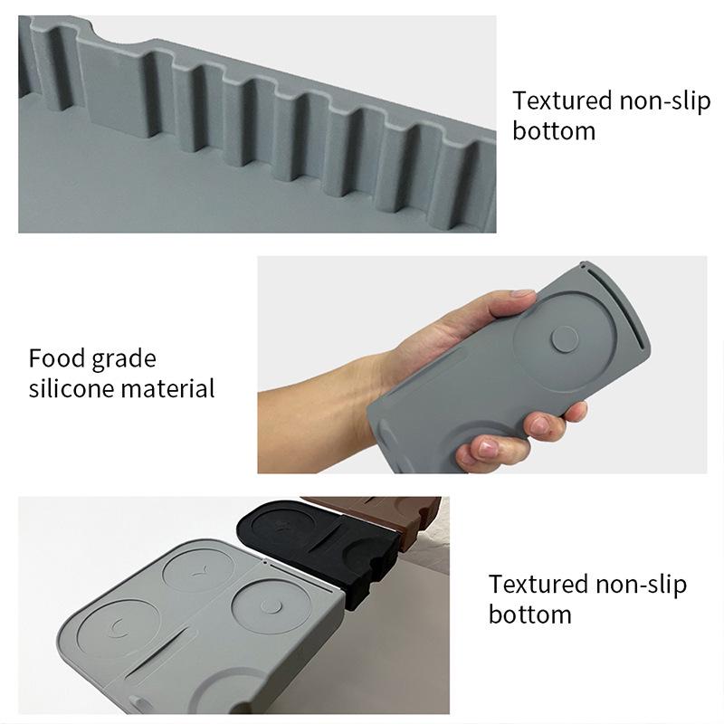 Silicone Anti-slip Coffee Tamper Pad Set