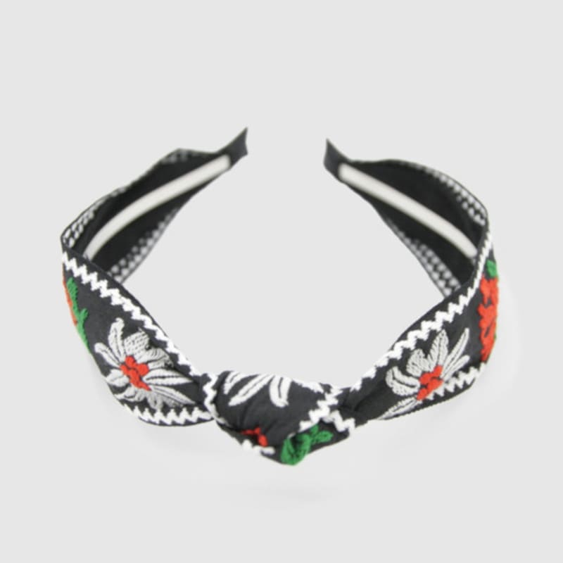 LALA Flower Hairband - Red