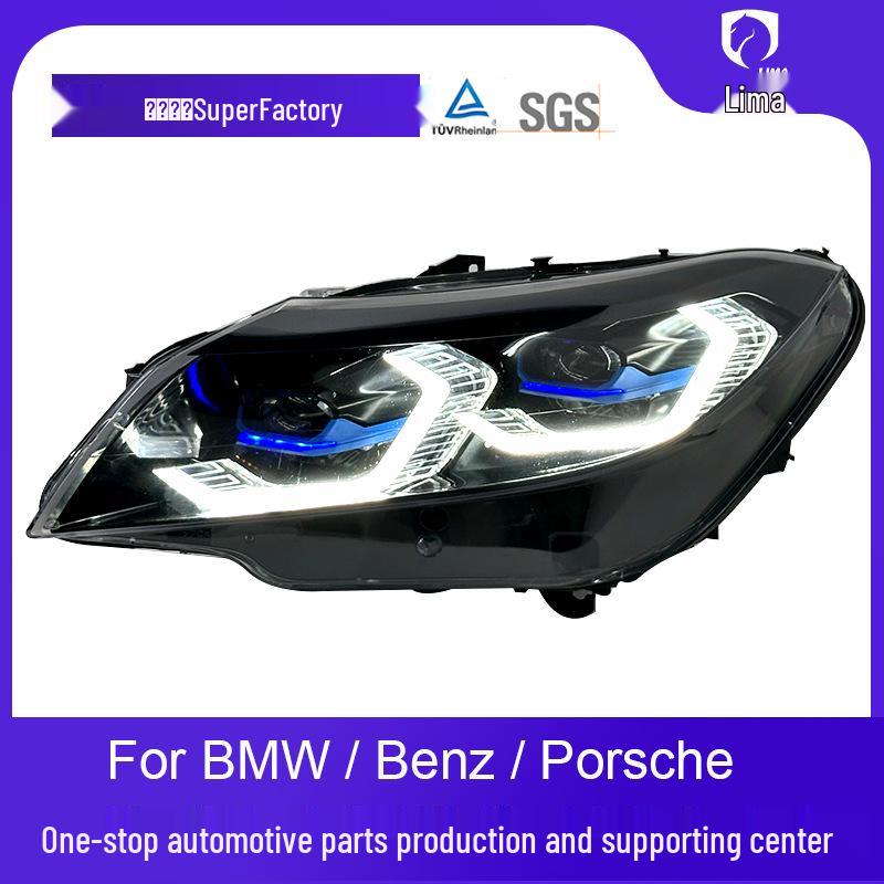 

Compatible 09-16 BMW Z4 E89 Headlight Assembly, Dual-Color LED with Yellow Daytime Running Lights.