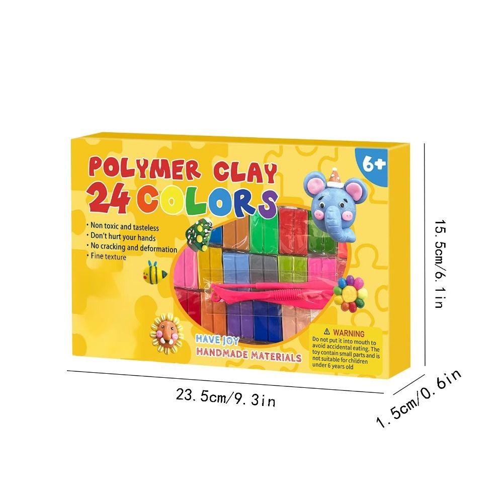 DIY Earring Jewelry Clay Blocks Toy Non-Toxic Clay Starter Kit Polymer Clay Toy  Kids Toy